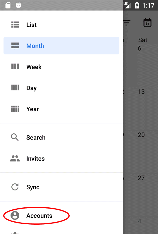 calendar app android